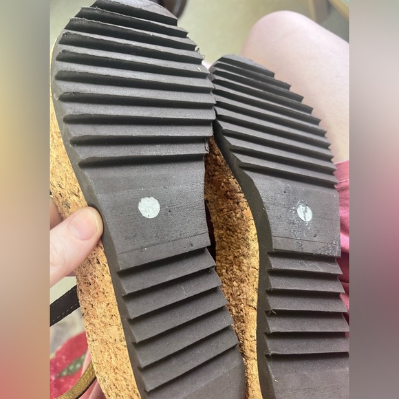 EXCELLENT Condition Vintage Stefania Pellicci Wedges, Size 7 - Picture 5 of 12